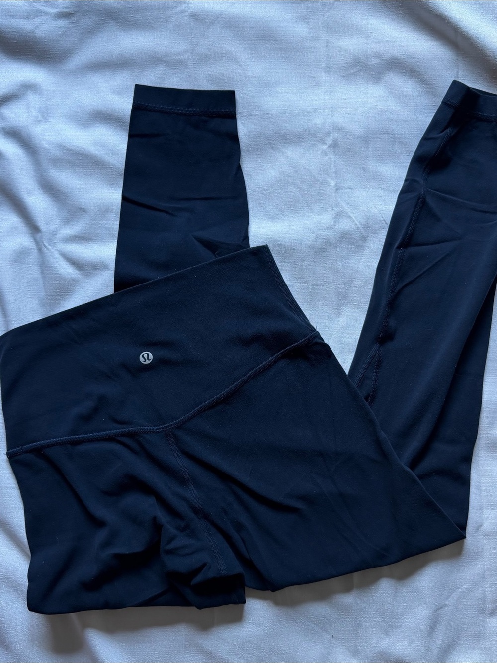 Lululemon align navy high-waisted leggings 7/8 length
